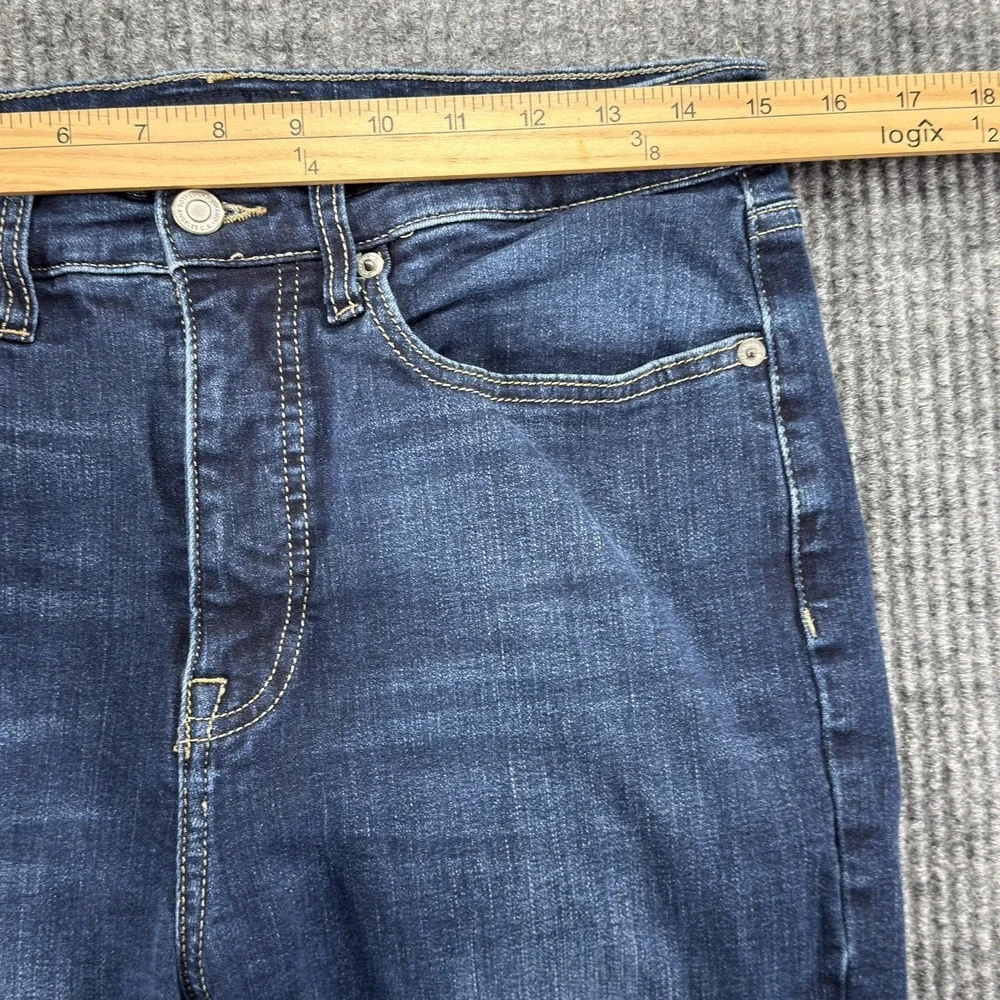 Lucky Brand High Rise‎ Flare Stevie Jeans Womens 10/30 Blue Medium Stretch Denim